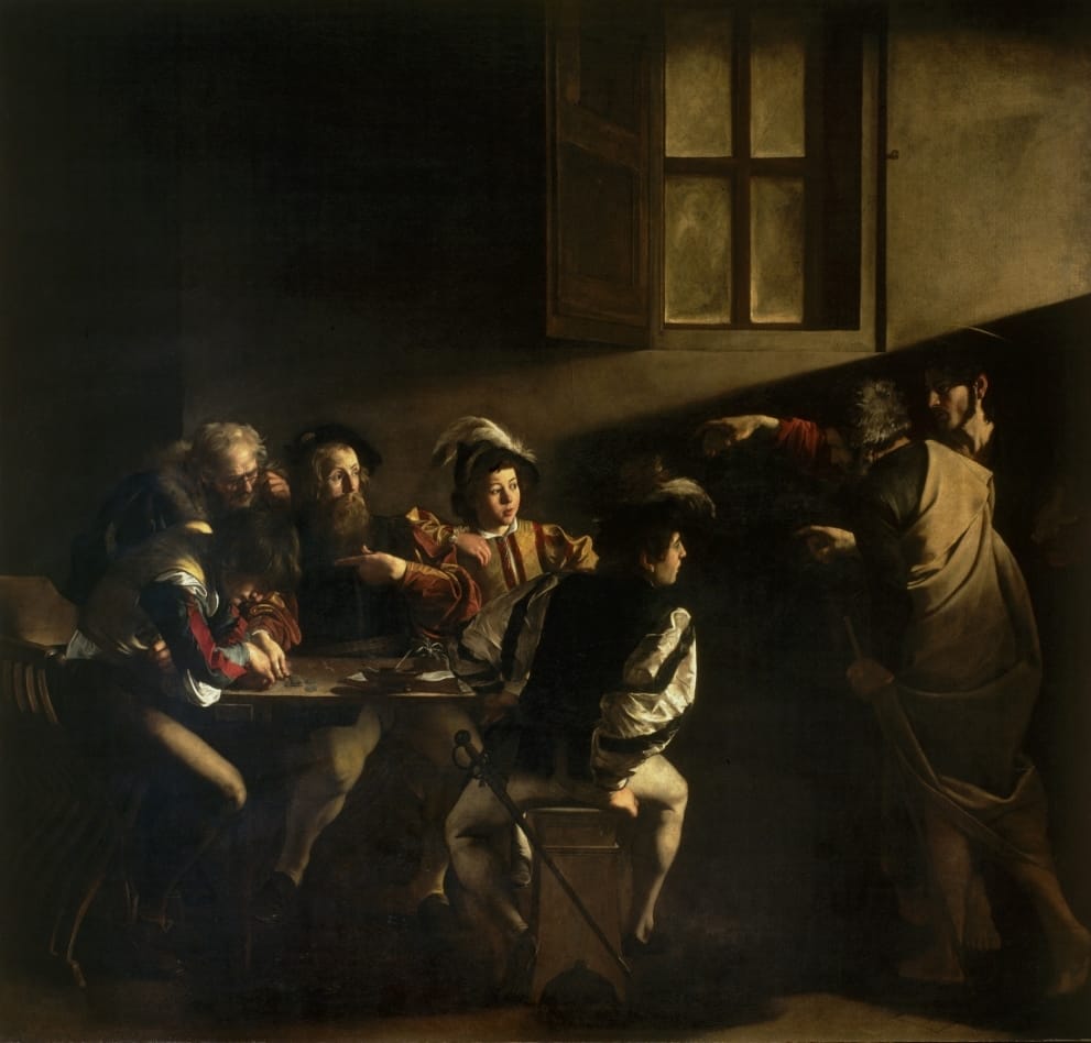 Baroque oil painting.