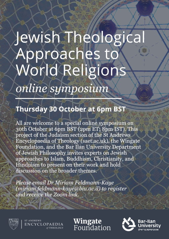 Event poster with temple ceiling